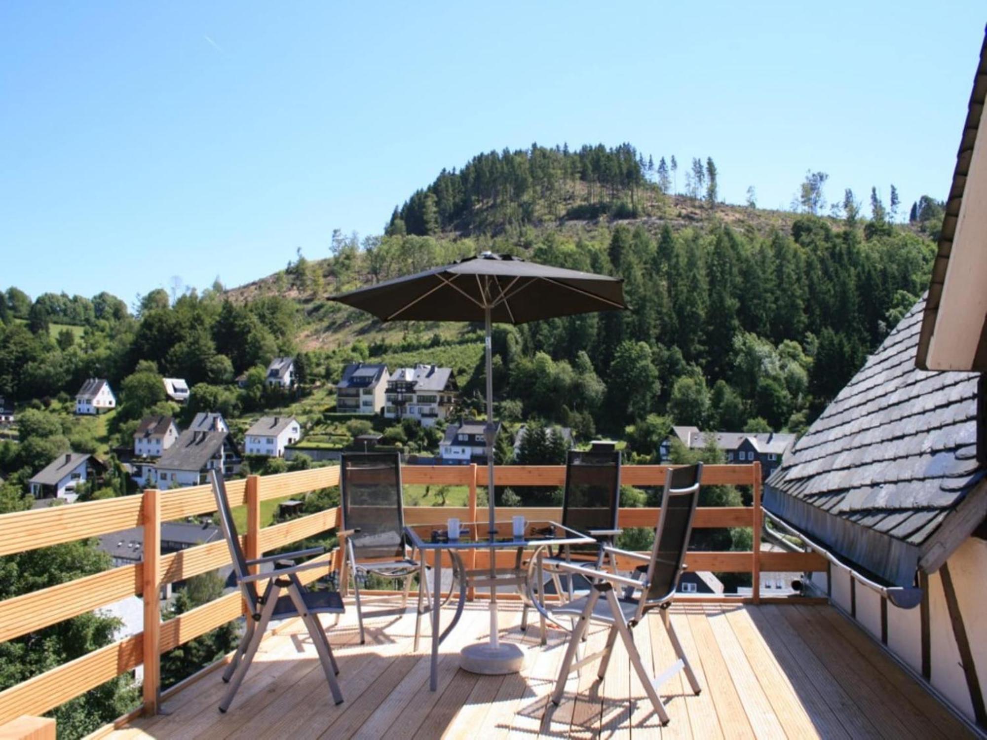 Cosy Apartment In Schwalefeld Near Willingen With Private Terrace Eksteriør bilde